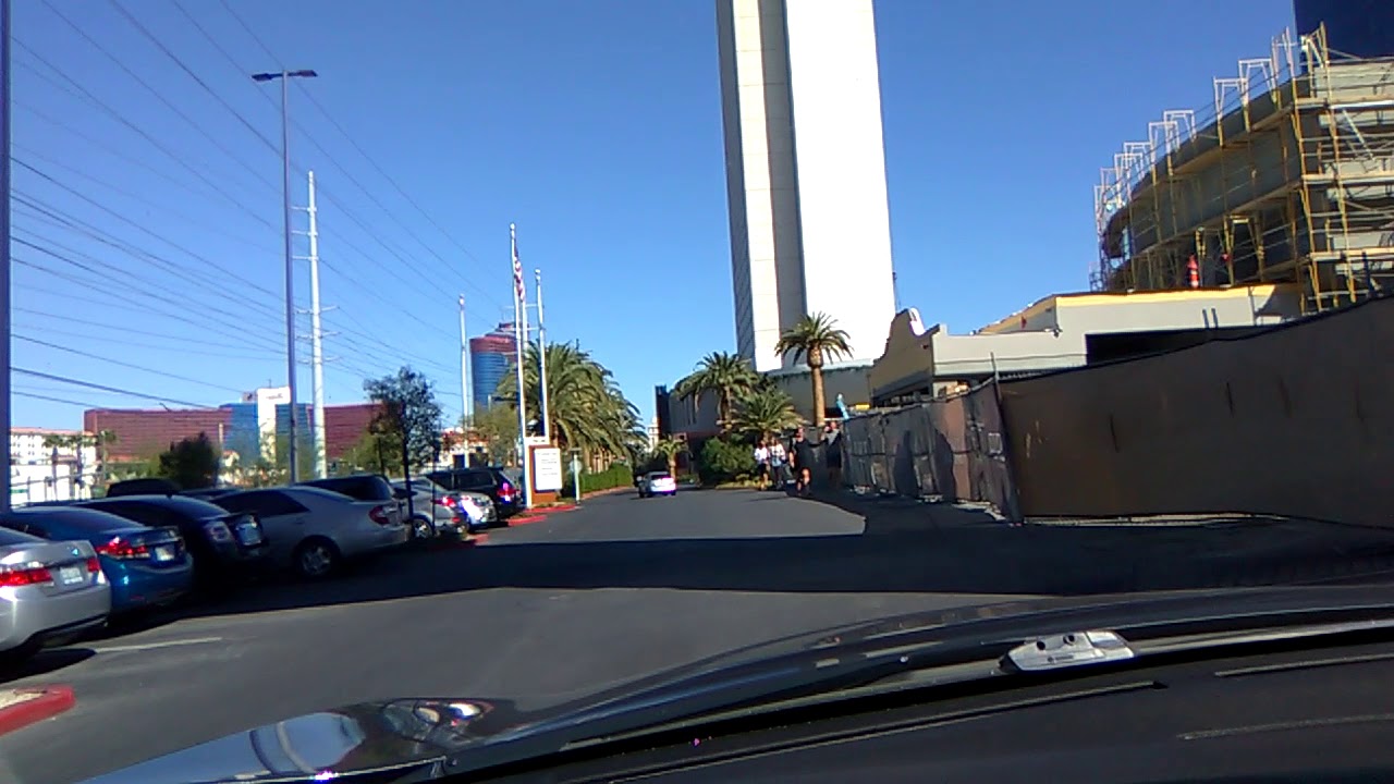 Uber Drop Off and Pickup Location at the Palms Hotel and Casino.