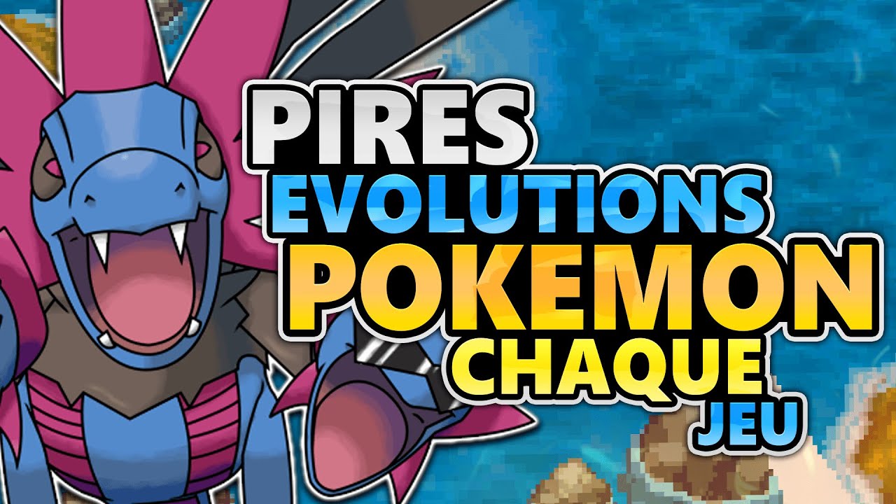 Les PIRES ÉVOLUTIONS POKEMON dans CHAQUE JEU