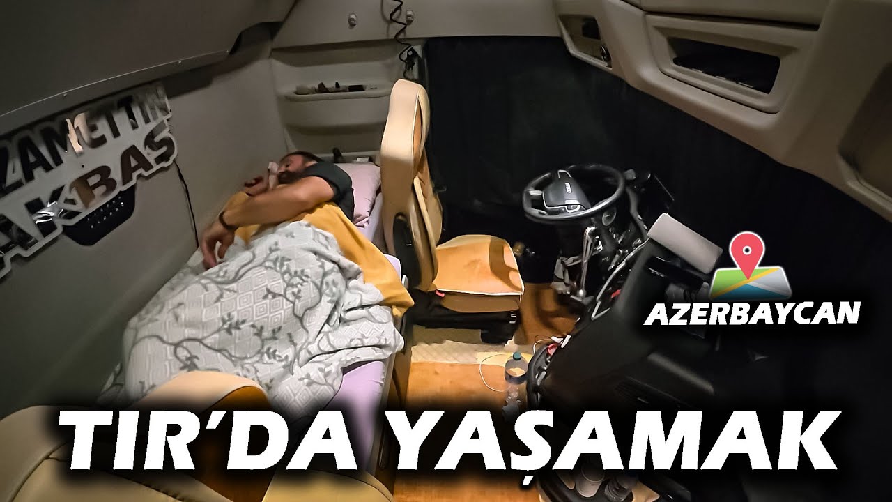 Azerbaycan'da Tır'cı İsyanı (KAPI SIRASI) / Tır'da Enfes Sebzeli Makarna / 13 G&uuml;nde 3 &Uuml;lke Ge&ccedil;tim