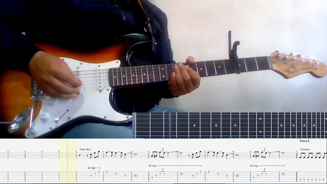 Tus cuerdas de amor - Julio Melgar feat Lowsan Melgar (Tutorial para Guitarra con Tabs)