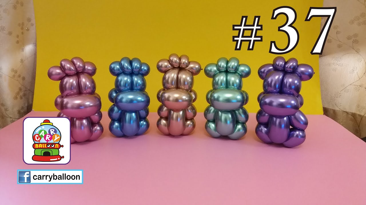 【氣球教學】 #37 金牛 農曆新年 氣球教學影片 氣球 balloon 扭波 扭氣球 興趣班 合辦工作坊 婚禮佈置 畢業禮裝飾 生日會 開張花籃  [卡莉氣球教室 CarryBalloon] ~