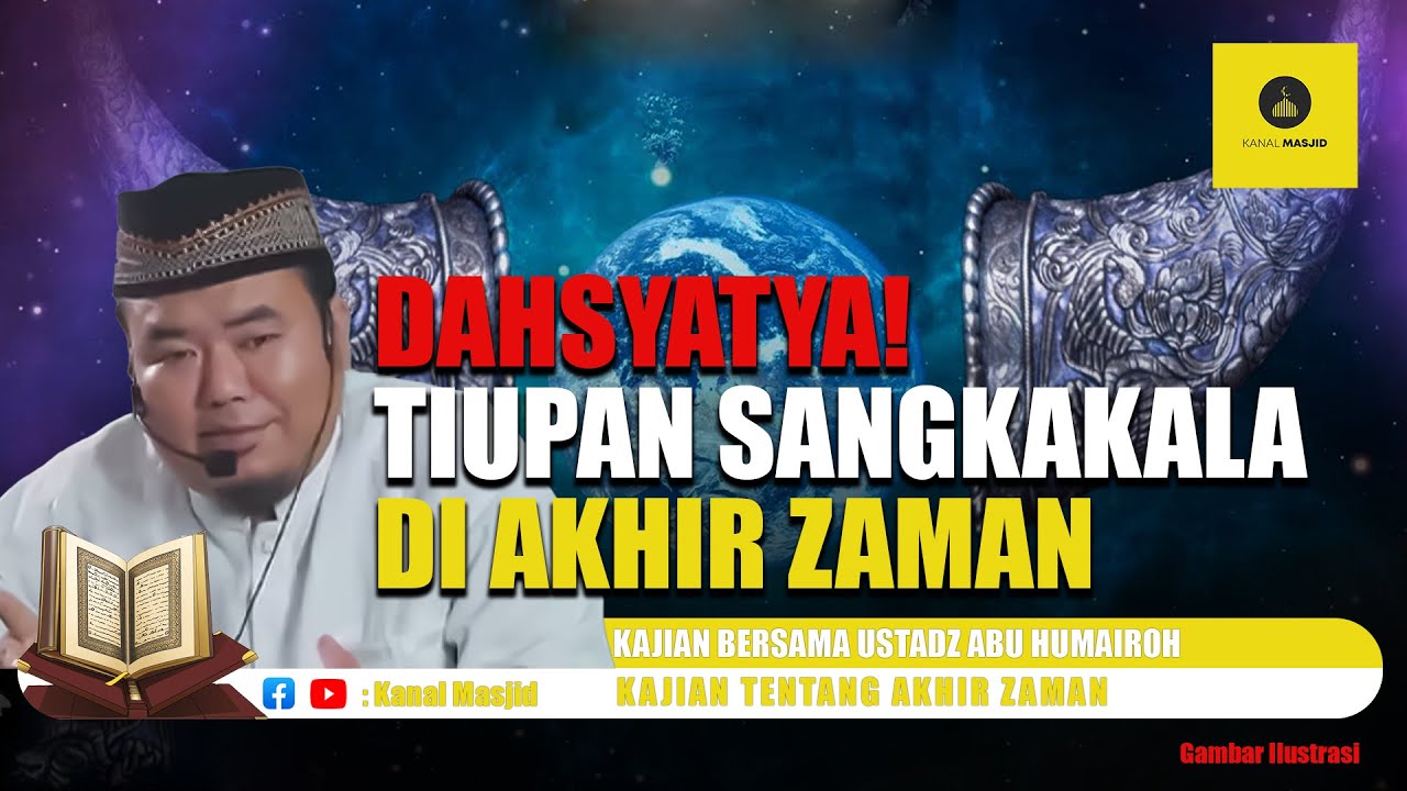 Dahsyatnya! tiupan sangkakala pertama & kedua di Hari Kiamat - Ustadz Abu Humairoh