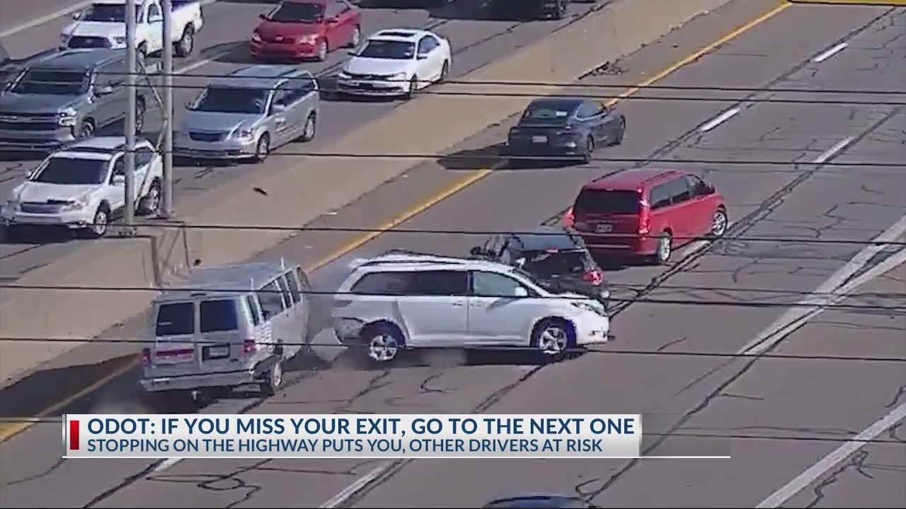 ODOT tells Ohioans to quit stopping in the middle of the highway