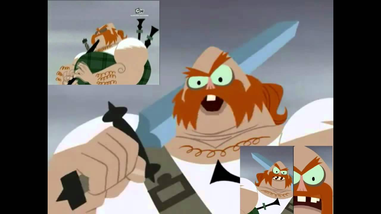 Samurai Jack: Scotsman Insults Jack Sparta Painis Mix