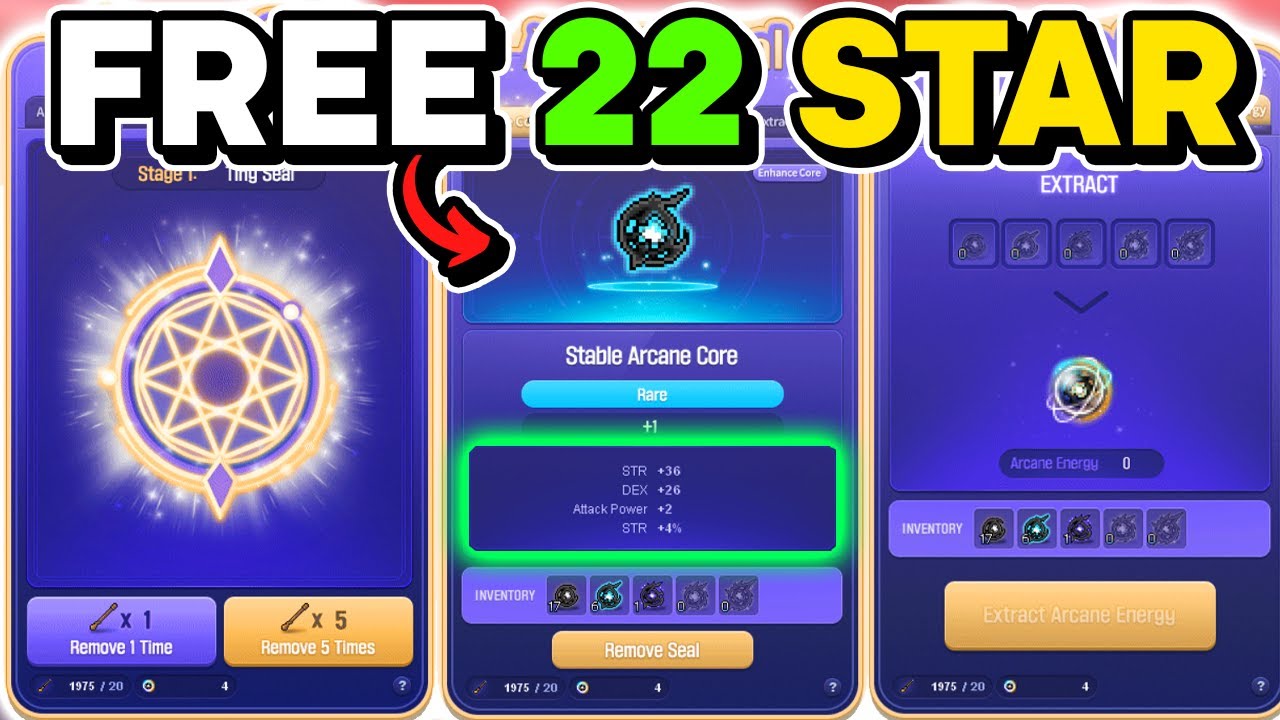 Руководство по событию MapleStory Arcane Seal