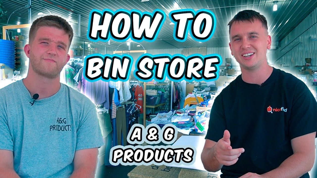How to Bin Store with A&G Products - Reselling Business, Bin Store, Liquidator Tour