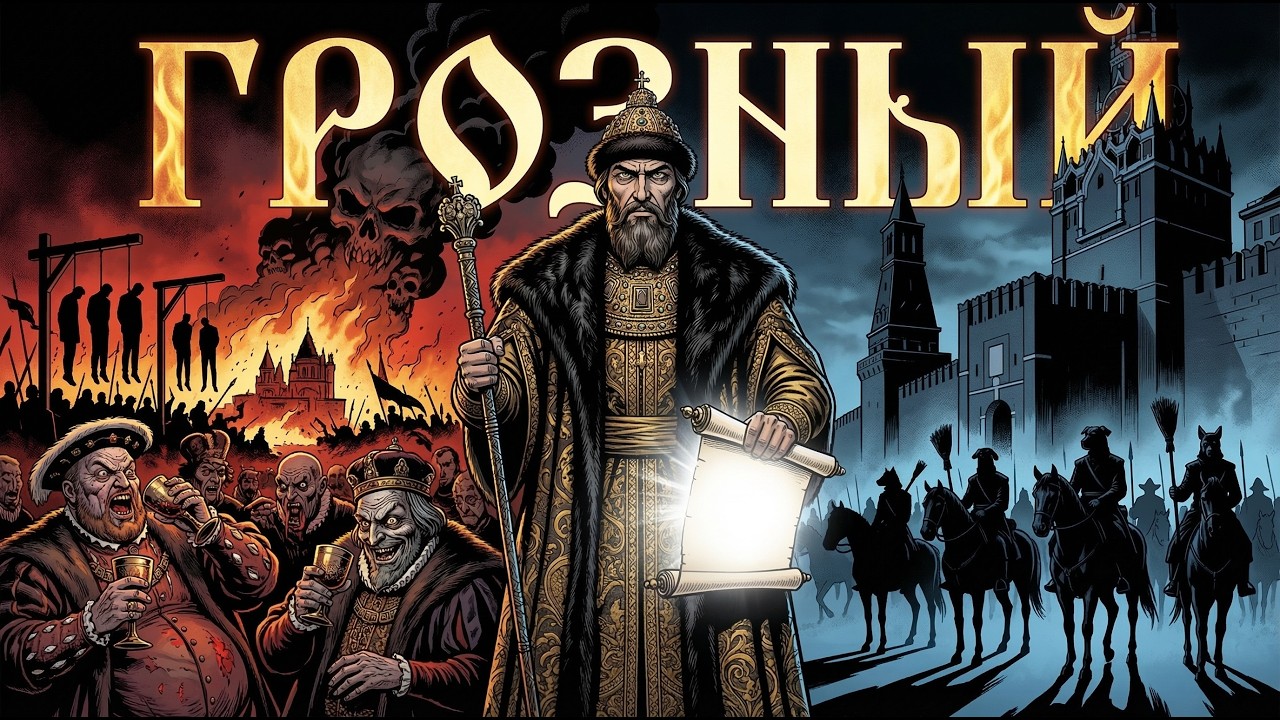 Иван IV Грозный: Как Запад 500 лет врал о «кровавом» царе. ИИ-история