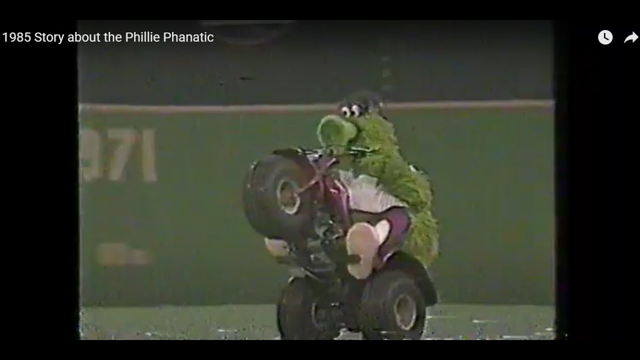 1985 Story about the Phillie Phanatic