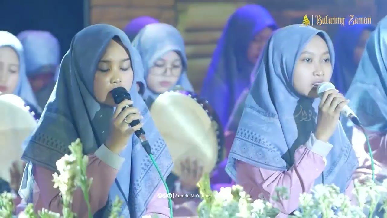 BURDAH ll LIVE LAUNCHING ALBUM VOL 4 ANNIDA MU'ALLIMAT KUDUS