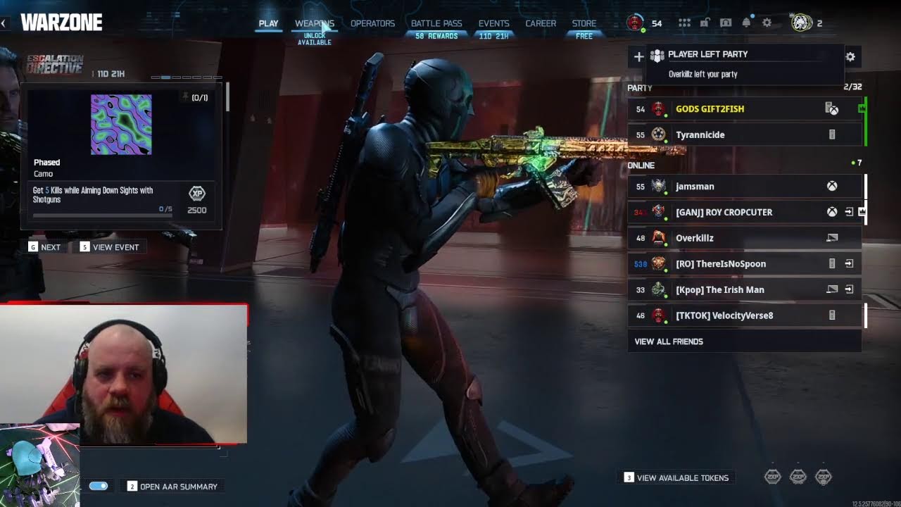 Playing Call of Duty with friends, what you up to?