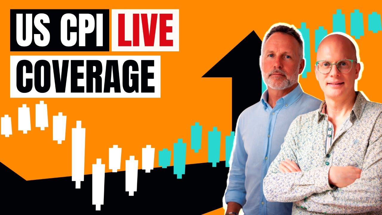 🔴 LIVE US CPI Report: Iran War, Oil Spike & Market Impact on EUR/USD & Gold