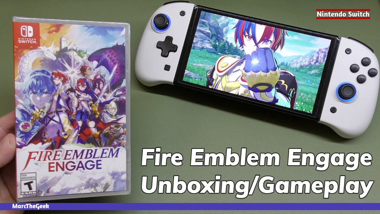 Fire Emblem Engage Unboxing/Gameplay