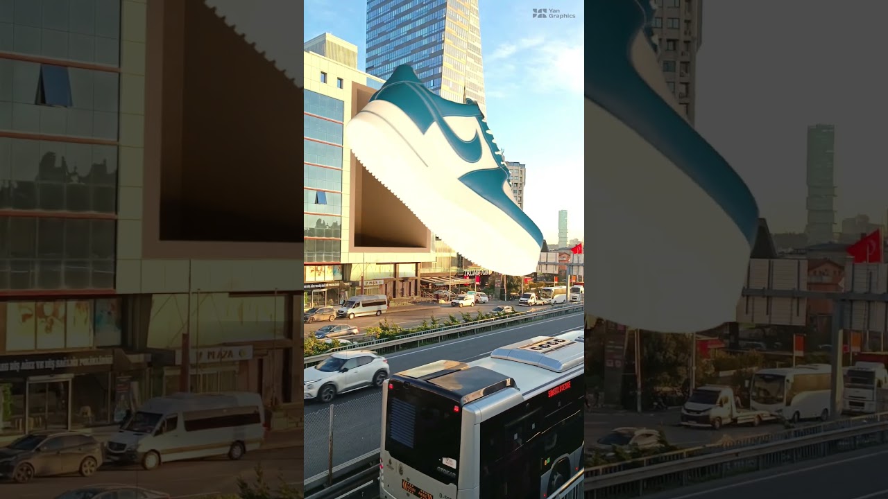 Nike Air 3D CGI Ad | Product Animation in Blender & After Effects