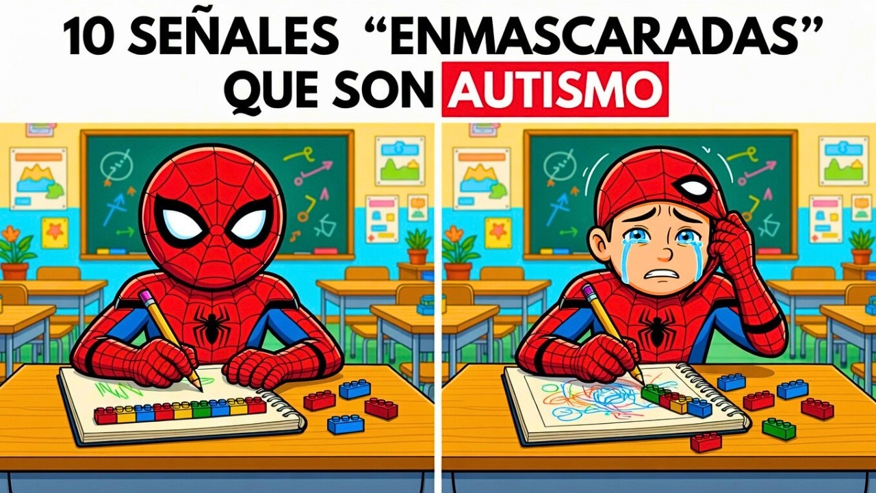 10 SEÑALES de Autismo Enmascarado que Parecen 