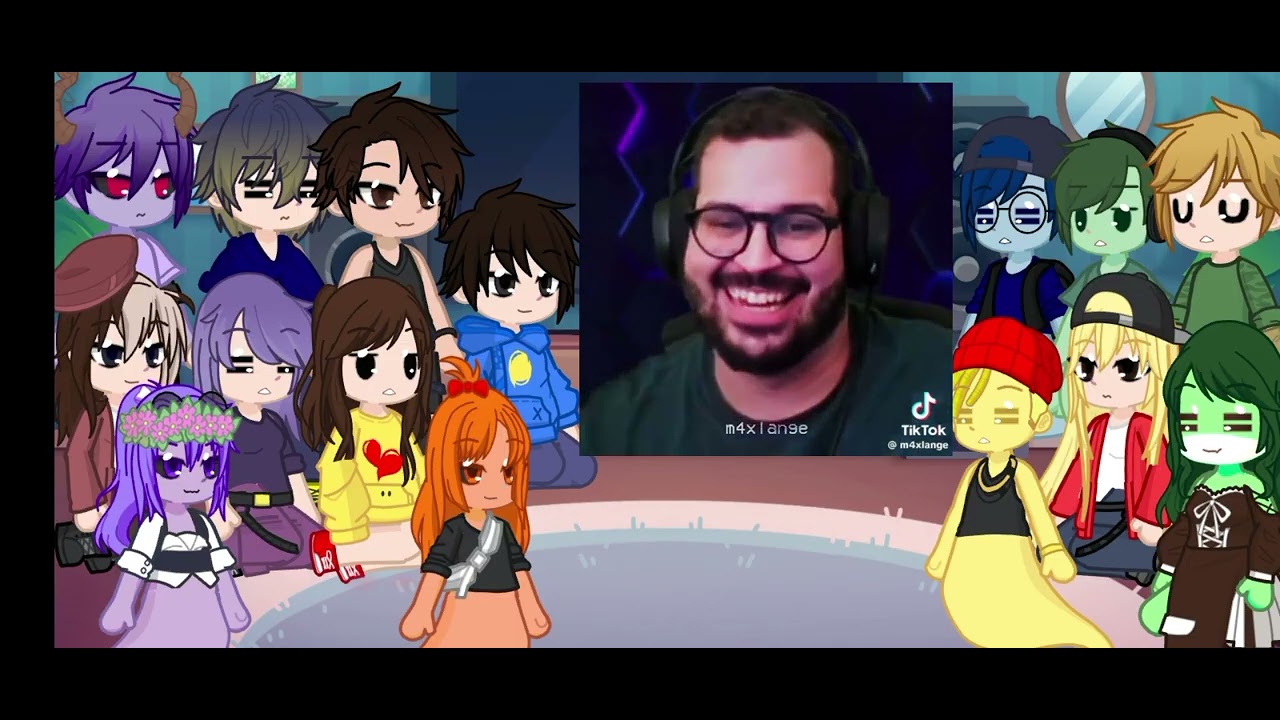 Arkanis *Minecraft* react gacha 1/?
