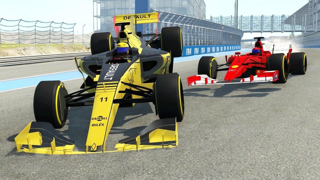 F1 Racing Crashes #2 - BeamNG drive