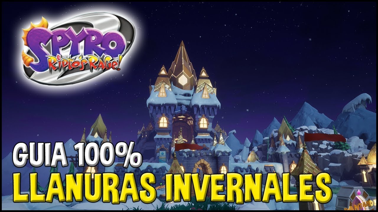 Spyro 2 (Reignited Trilogy) Guia 100%: LLANURAS INVERNALES