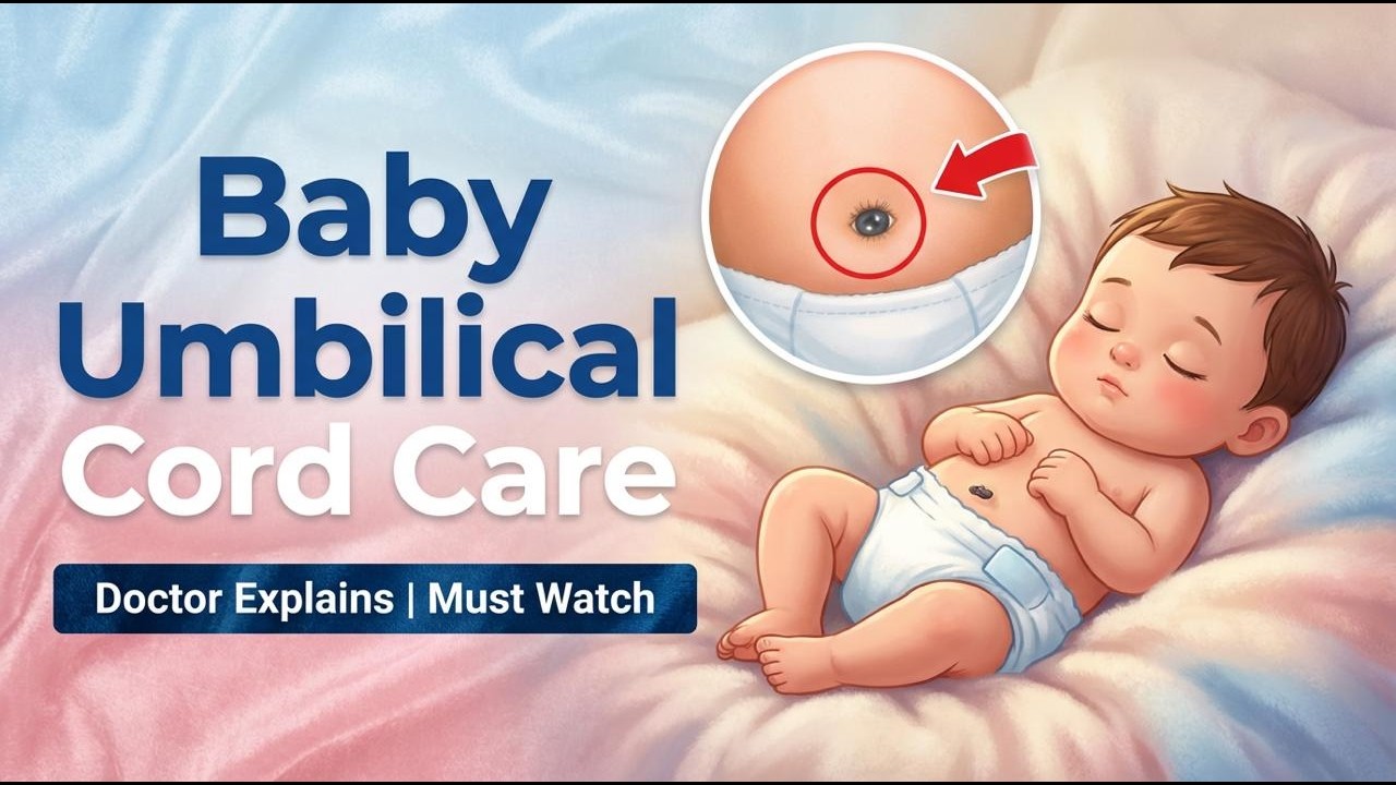 Newborn Umbilical Cord Care | How to Clean Baby&rsquo;s Navel Safely | Prof. Dr. Shaista Waheed