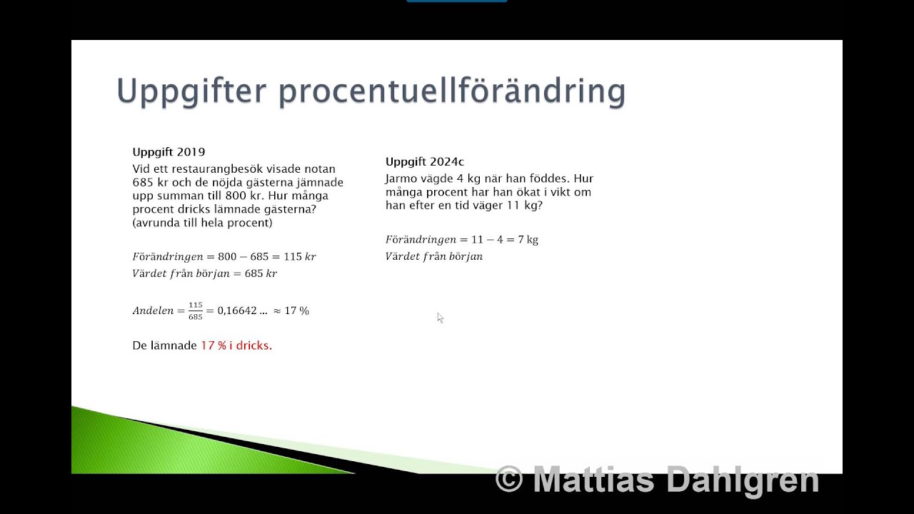 Matematik 1b   Sammanfattning   Kapitel 2