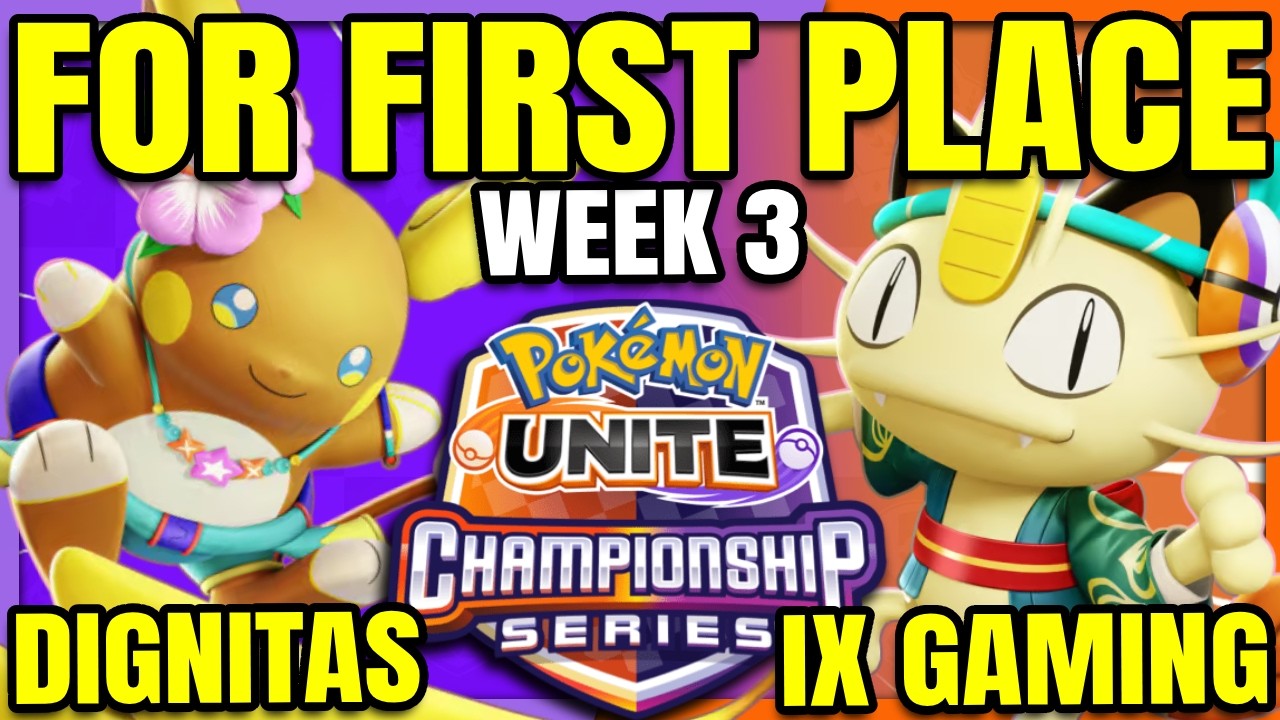 FAVORITE AGAINST THE DARK HOSE Dignitas vs IX Gaming - UCS NA | Pokemon Unite