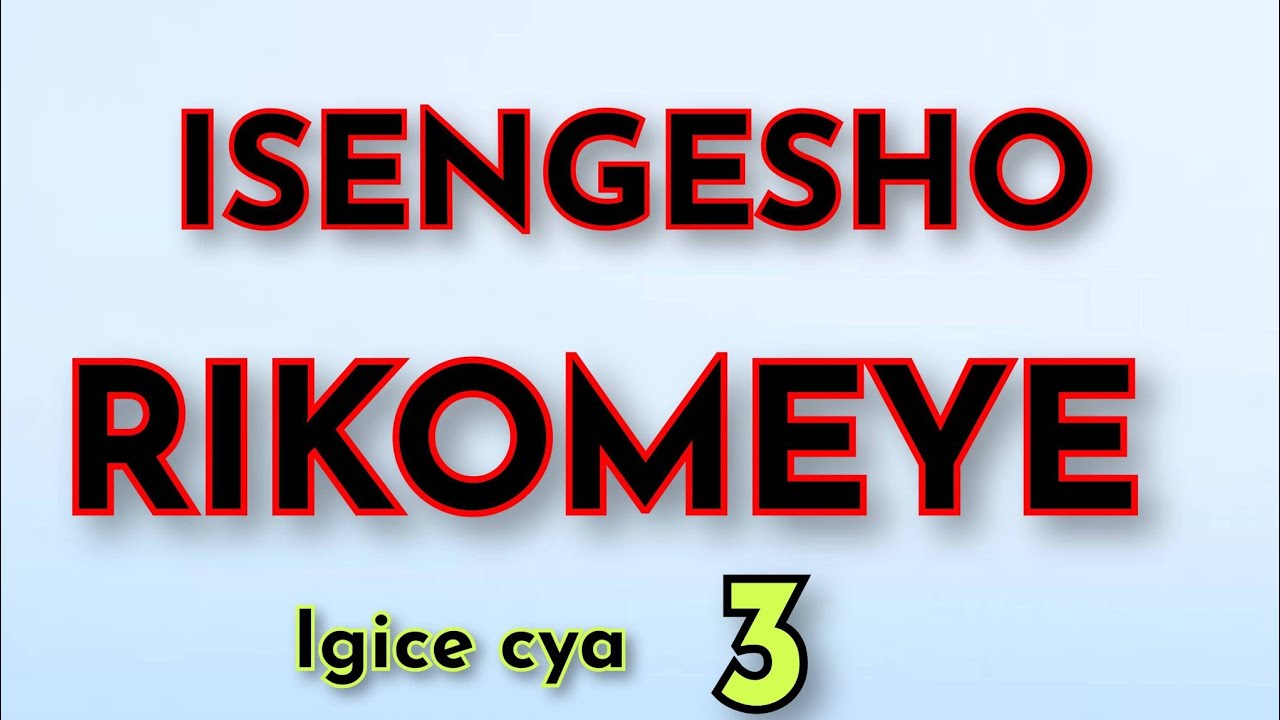 IKINAMICO _ Isengesho Rikomeye Igice cya 3 ikinamico y'urukundo l itorero indamutsa bamenya series