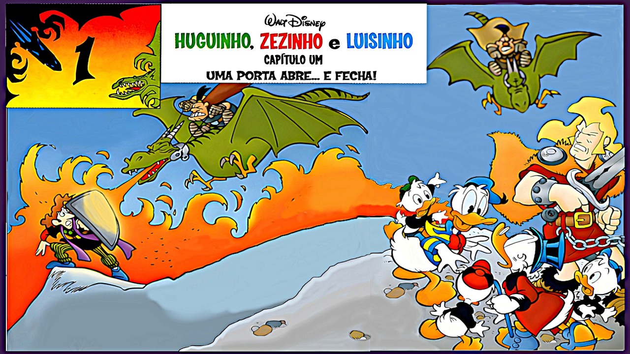 DRAGONLORDS - Capitulo 01 |  História Em Quadrinhos | Gibi Da Disney |Quadrinhos Disney