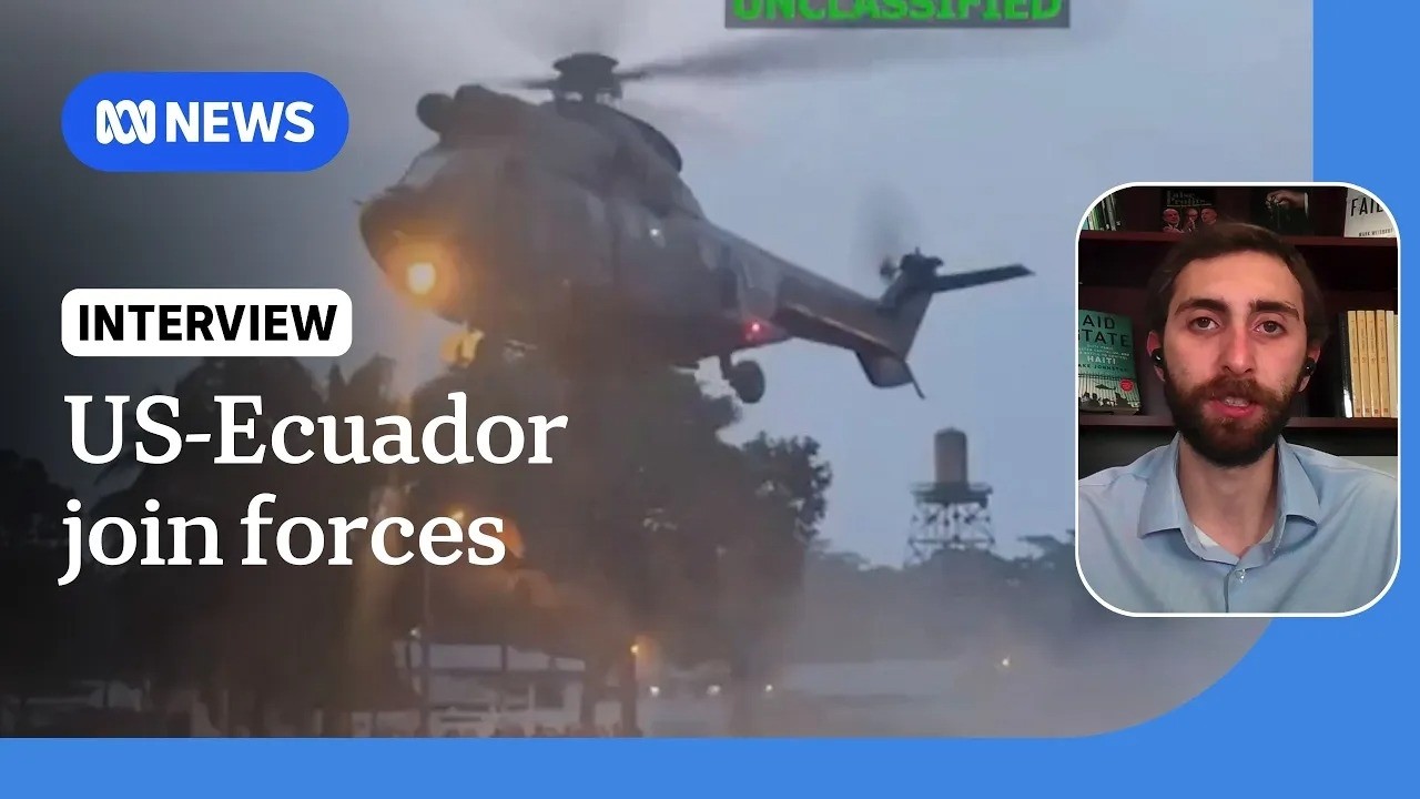 Ecuador launches anti-drug operations with United States forces | ABC NEWS