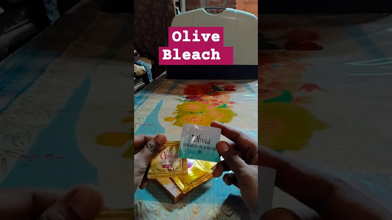 bleach  #skincare shorts #Goldbleach #shorts Olivia gold #oliviagoldbleach