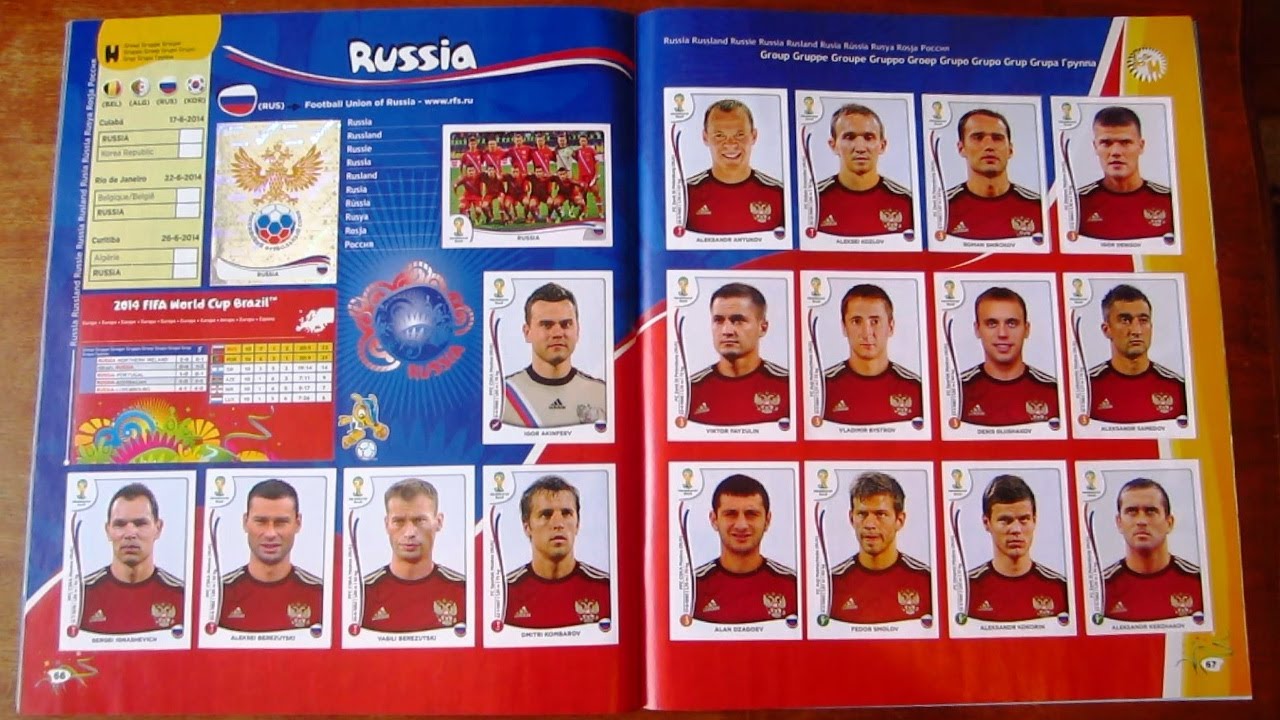 FIFA World Cup Brasil 2014 Panini Sticker Album