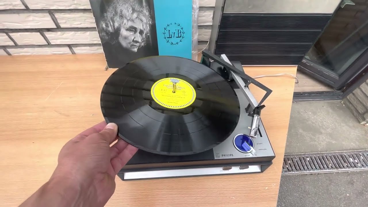 Philips record changer from 1966