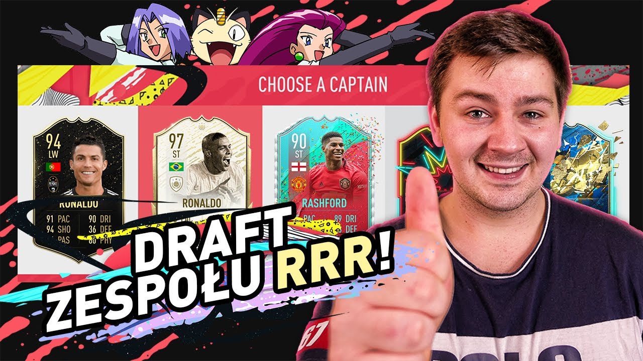 DRAFT ZESPOŁU RRR! PACZKA ZA 100K ZA DRAFT! FIFA 20 JUNAJTED