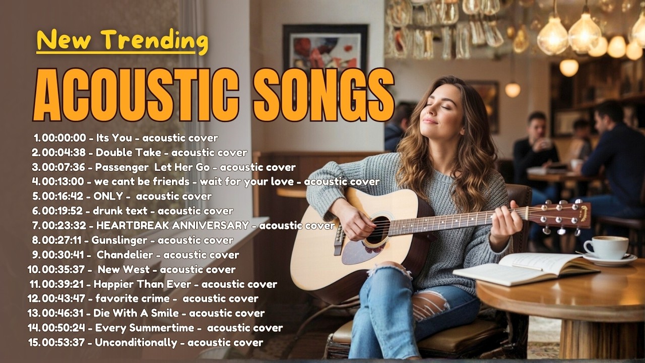 Most Loved Acoustic Songs 2026 🎧 | Soft English Love Playlist vol.1