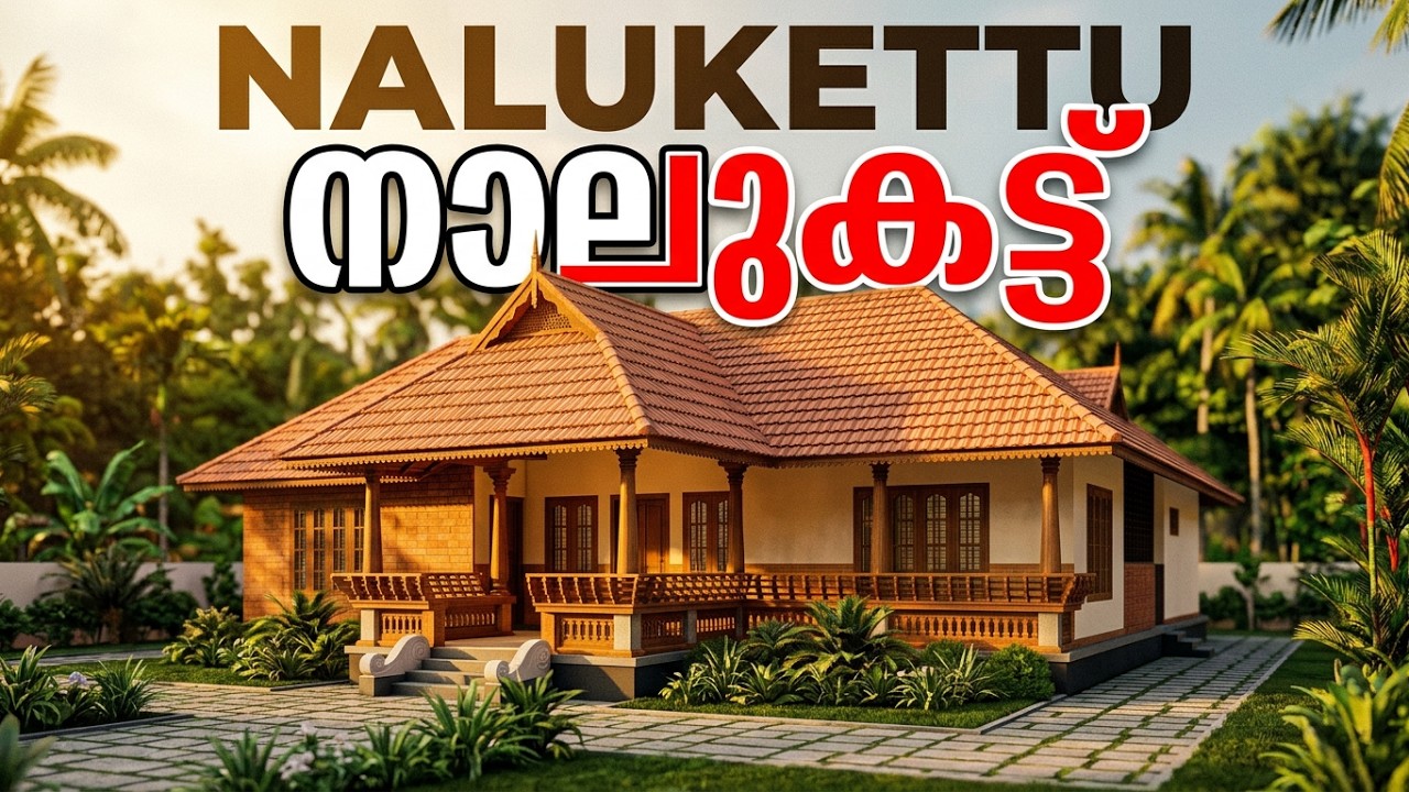 12 സെന്റിൽ പണിത നാലുകെട്ട് | നാലുകെട്ട് |  NALUKETTU | NADUMUTTAM