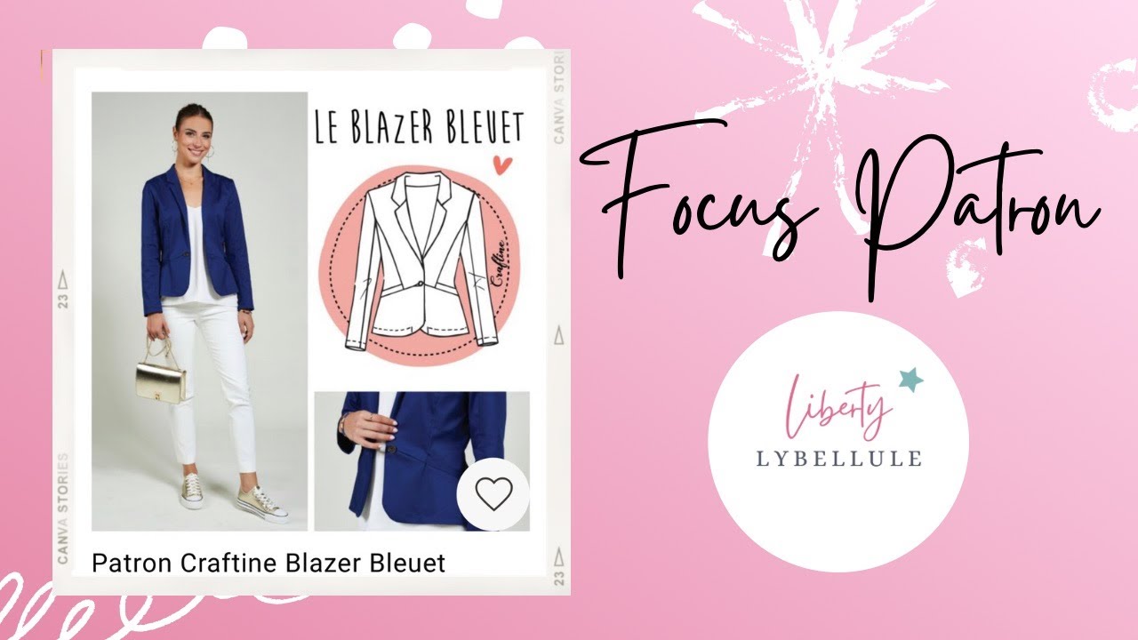 Focus Patron : Le Blazer Bleuet de Craftine