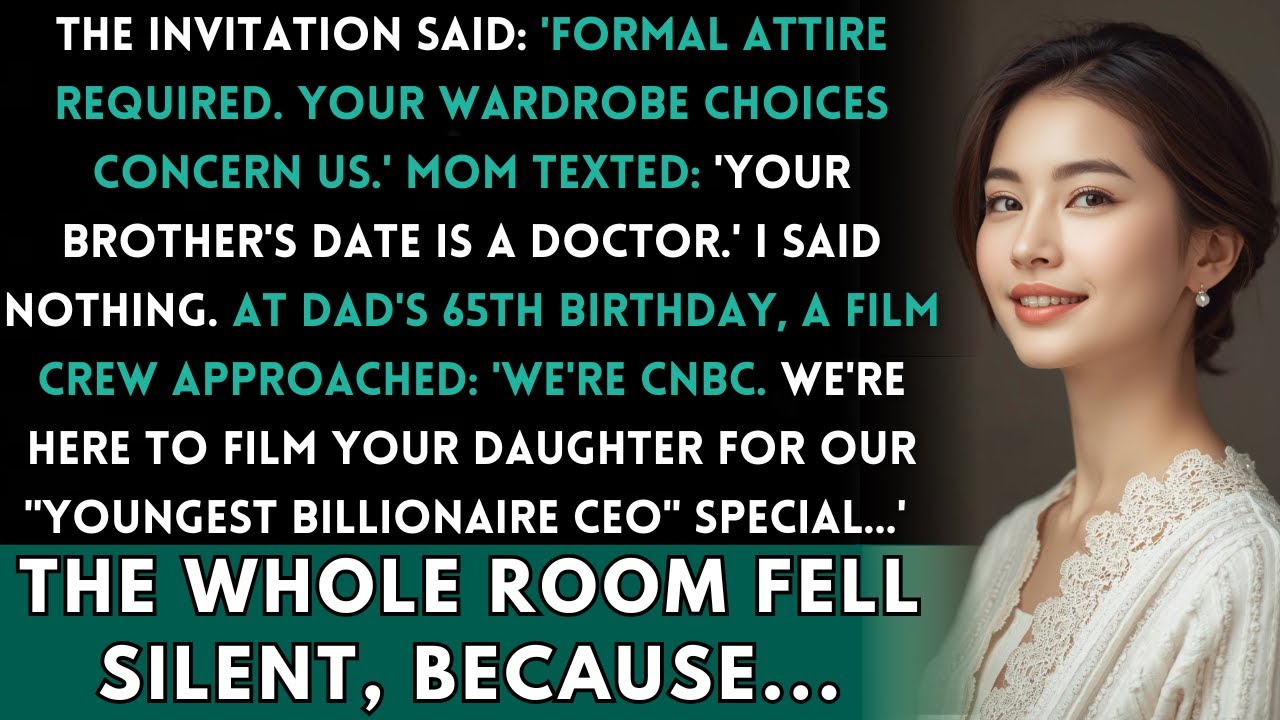 My Dad's Birthday Said 'Don't Come In Those Clothes' — Then CNBC Arrived To Film Me