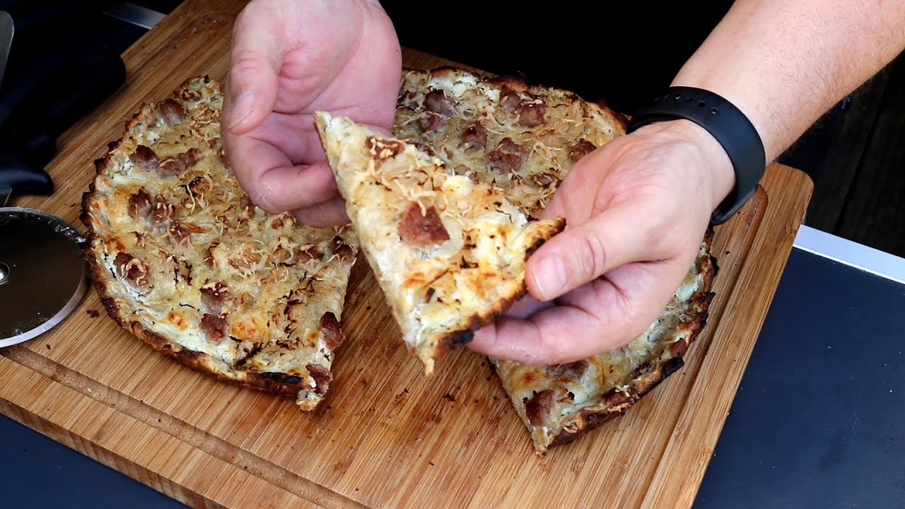 Franken-Pizza. Ob die gut wird?