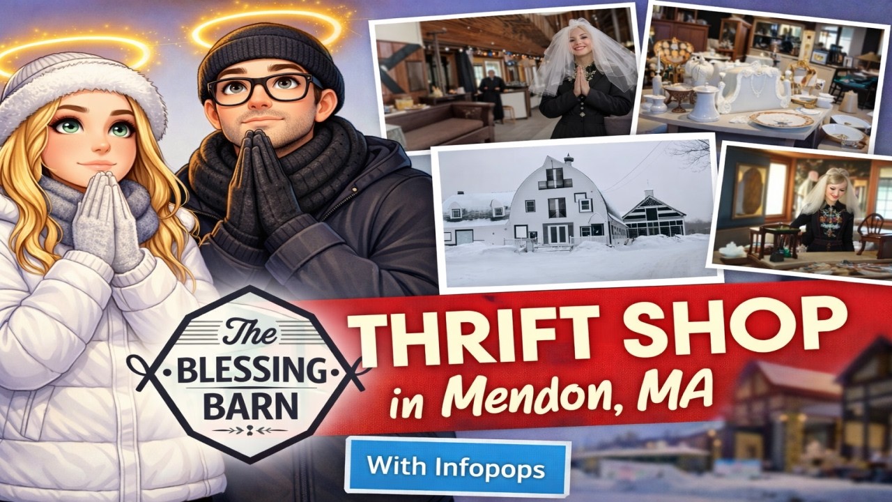 The Blessing Barn Mendon MA – Beautiful Barn, Mixed Finds