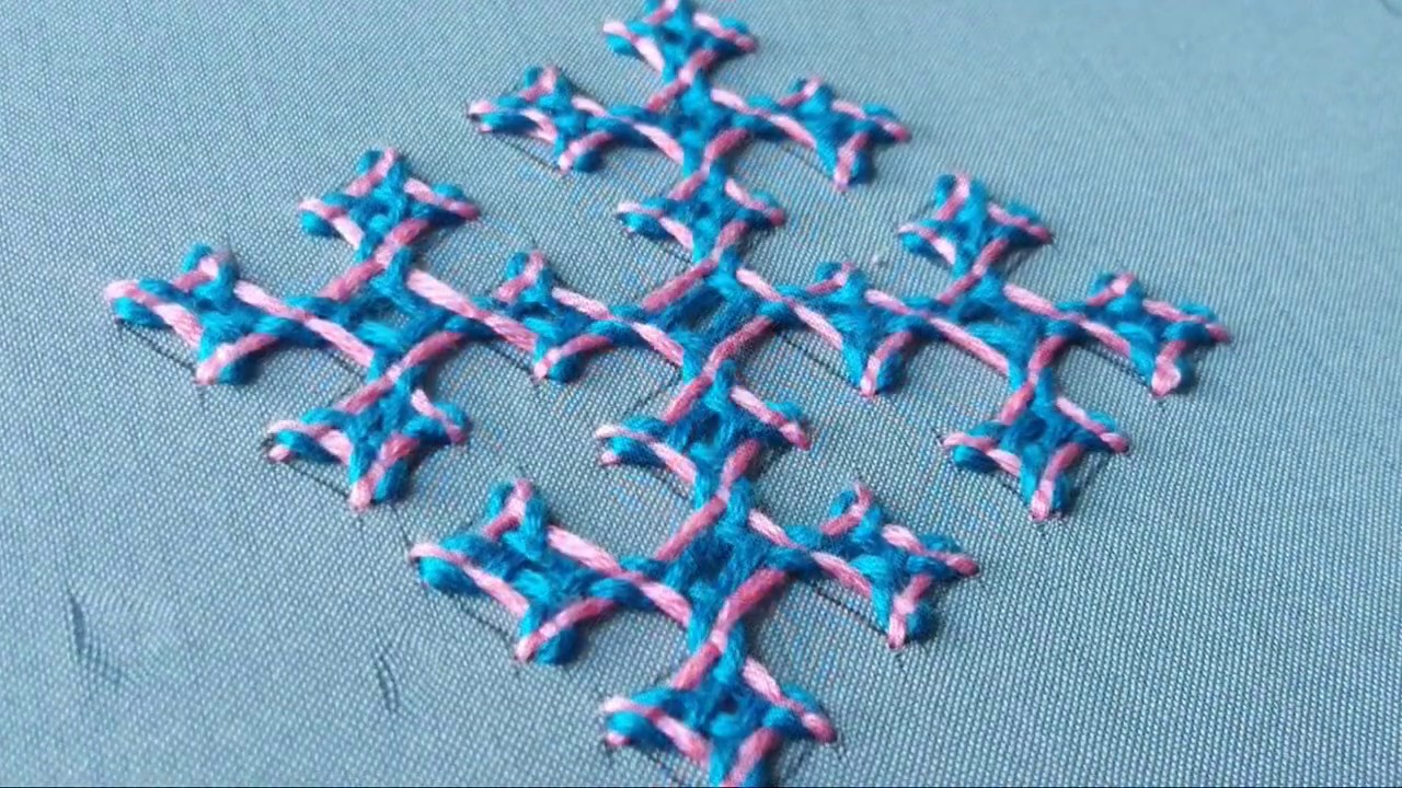 Gujarati Silai /Stitch/ Sindhi Embroidery Stitch tutorial / Hand Embroidery/SindhiTaka/ Kutch stitch
