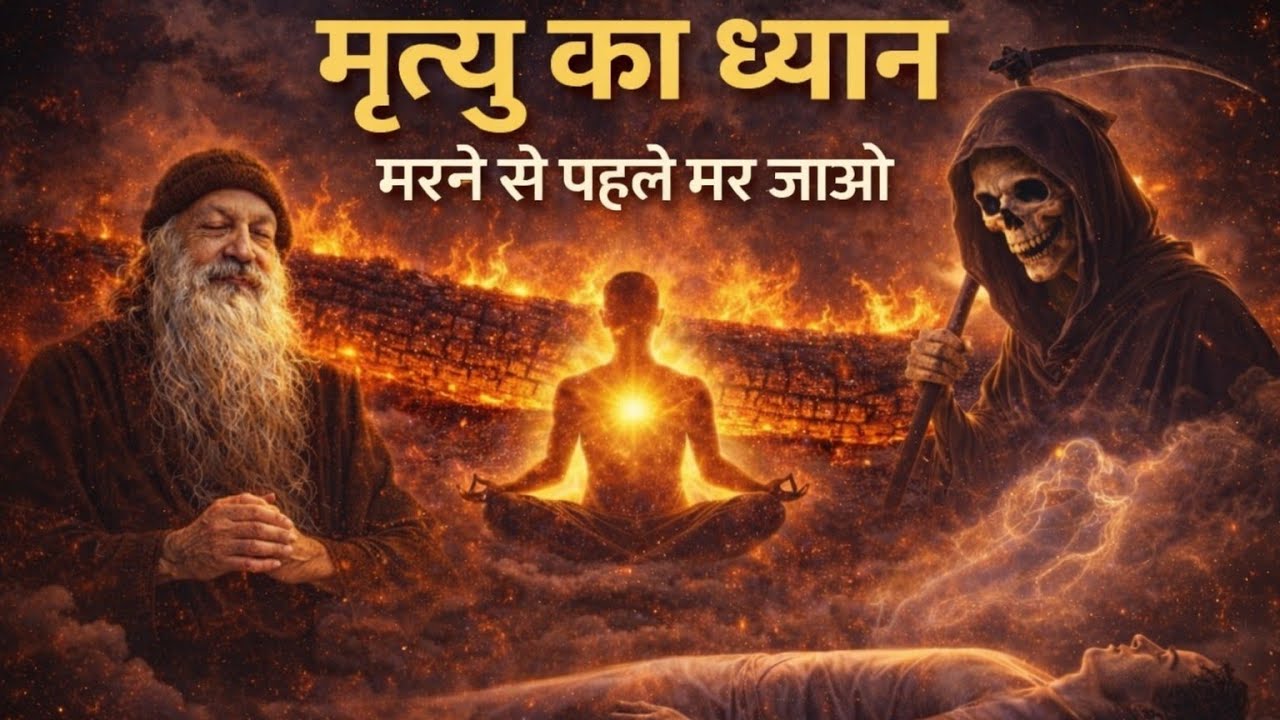 मृत्यु का ध्यान - मरने से पहले मर जाओ /Osho Speech/Adhyatm ki vani #osho 