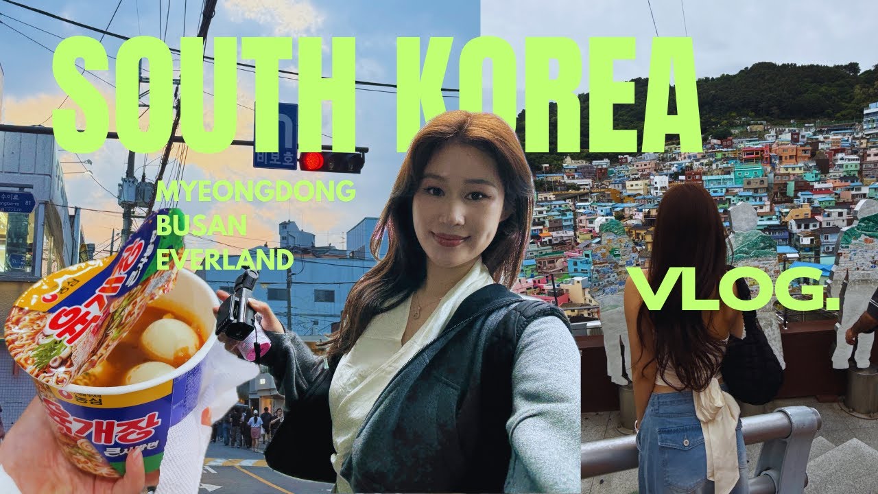 South Korea VLOG: Myeongdong, PPEUM & Everland Adventure! 🎢