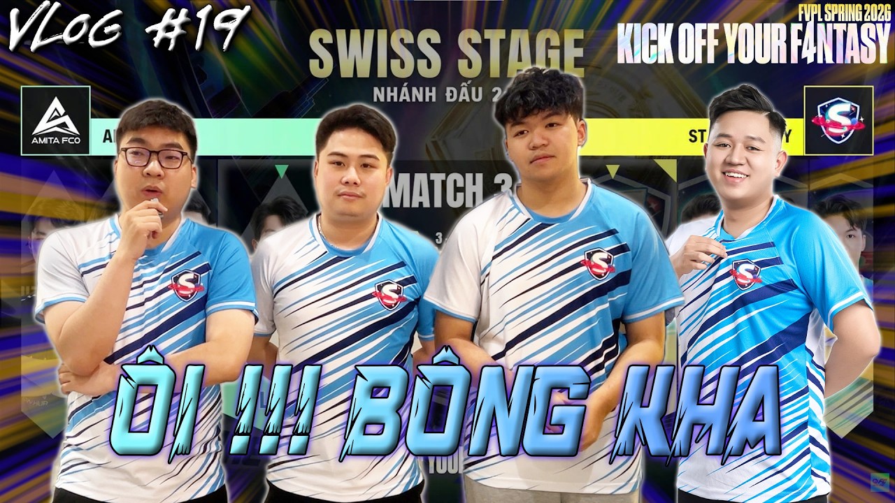 SGLX vs AMT | CHÚNG TA ĐÃ VƯỢT QUA VÒNG SWISS | LEEHARIII VLOG#19