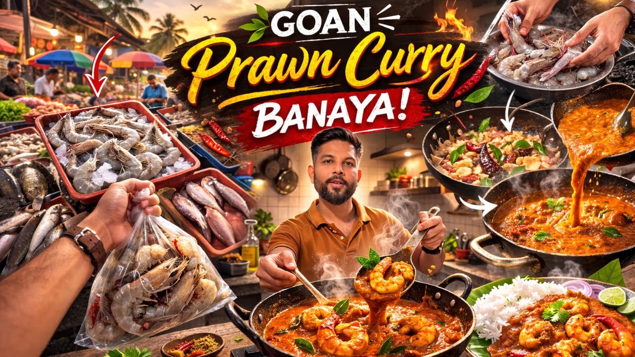 Farah Khan Se Inspired… Goan Prawn Curry Bana Di!