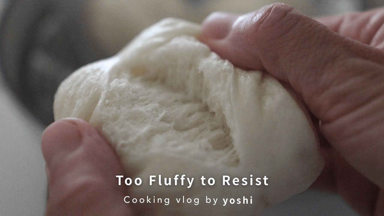【禁断】How to Make Fluffy Chinese Steamed Buns (Hua Juan Mantou) | Easy Bao Recipe