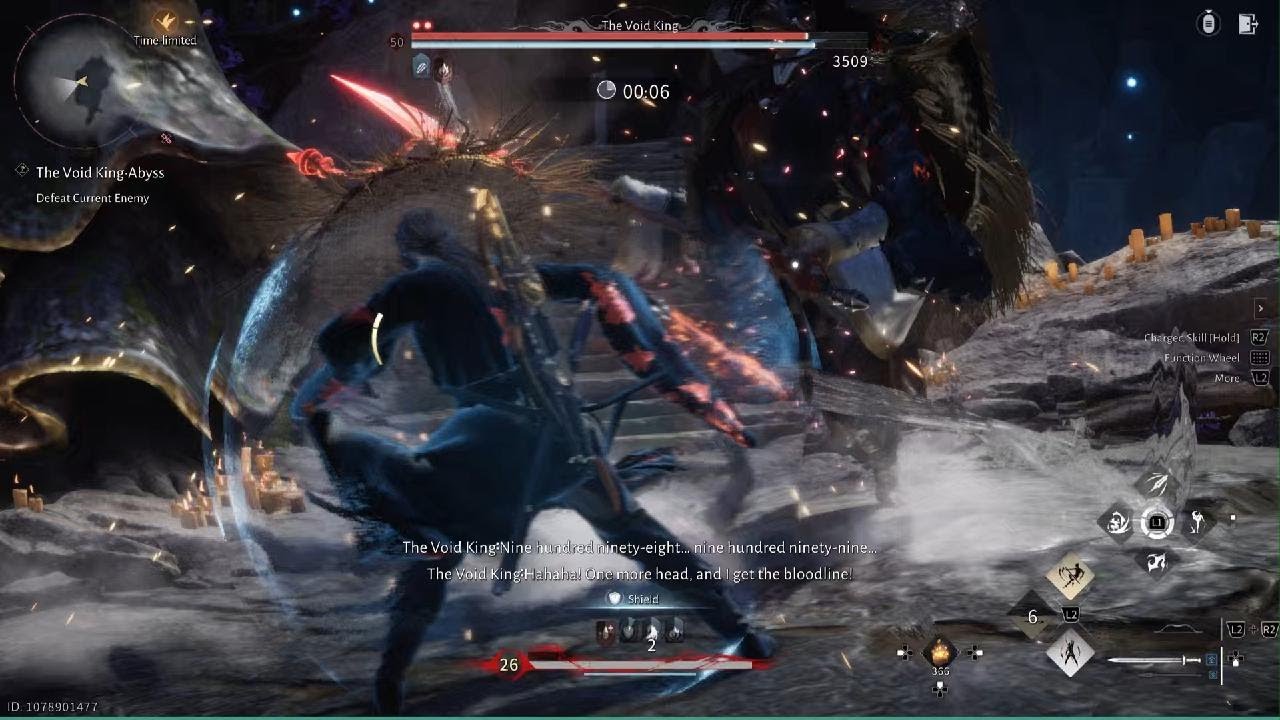 The Void King Abyss No Hit 