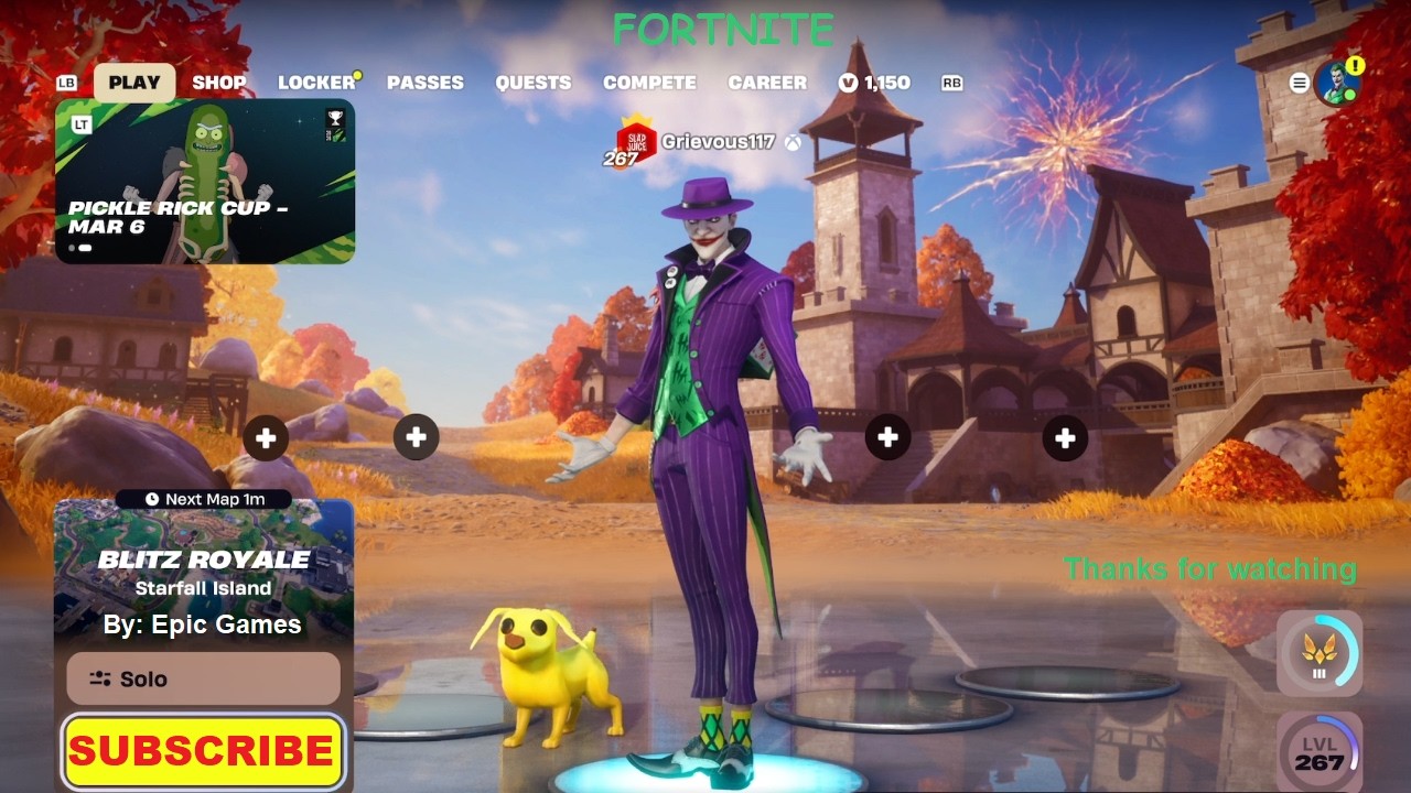 Fortnite: Blitz Royale Solo Gameplay | The Joker