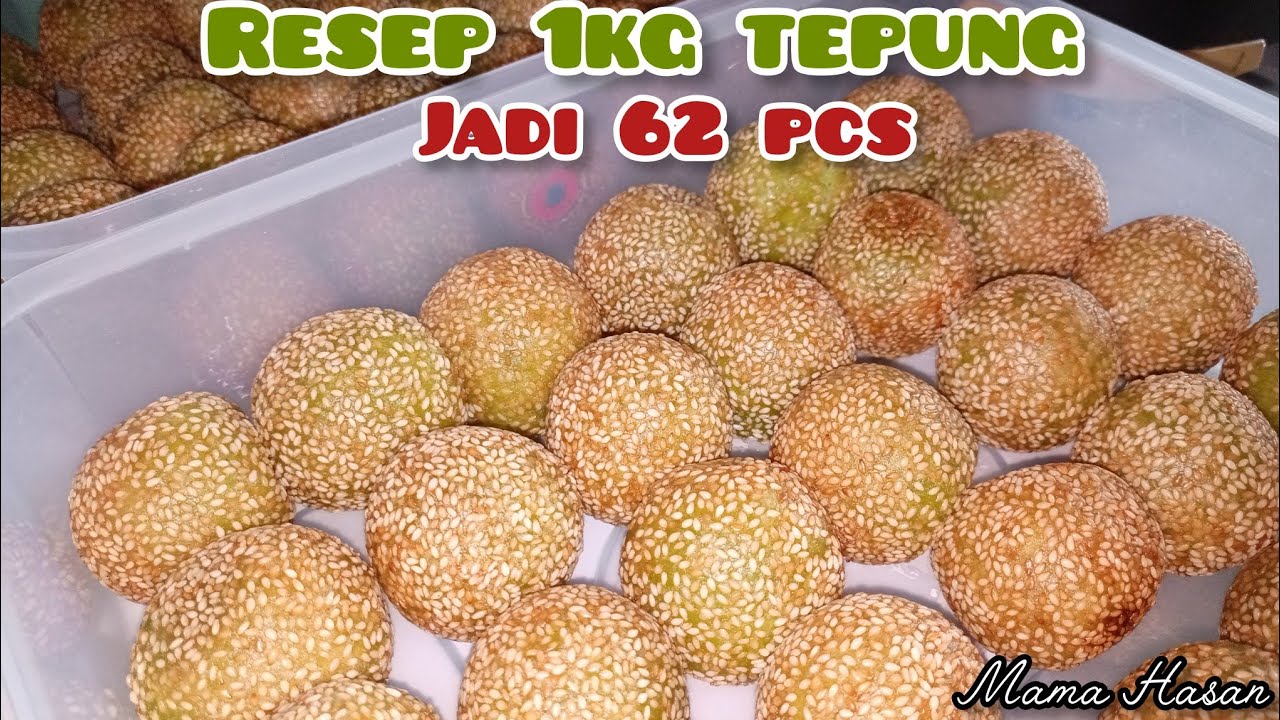RESEP ONDE ONDE 1KG TEPUNG KOKOH KOPONG ANTI PENYOK|| ISIAN PRAKTIS ANTI RIBET@dapurmamahasan