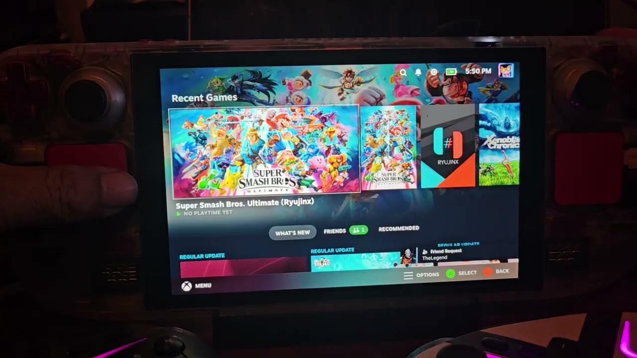 Ryujinx How To: Steam Deck Couch Co-op Multiplayer Same Device Multi Controller Setup