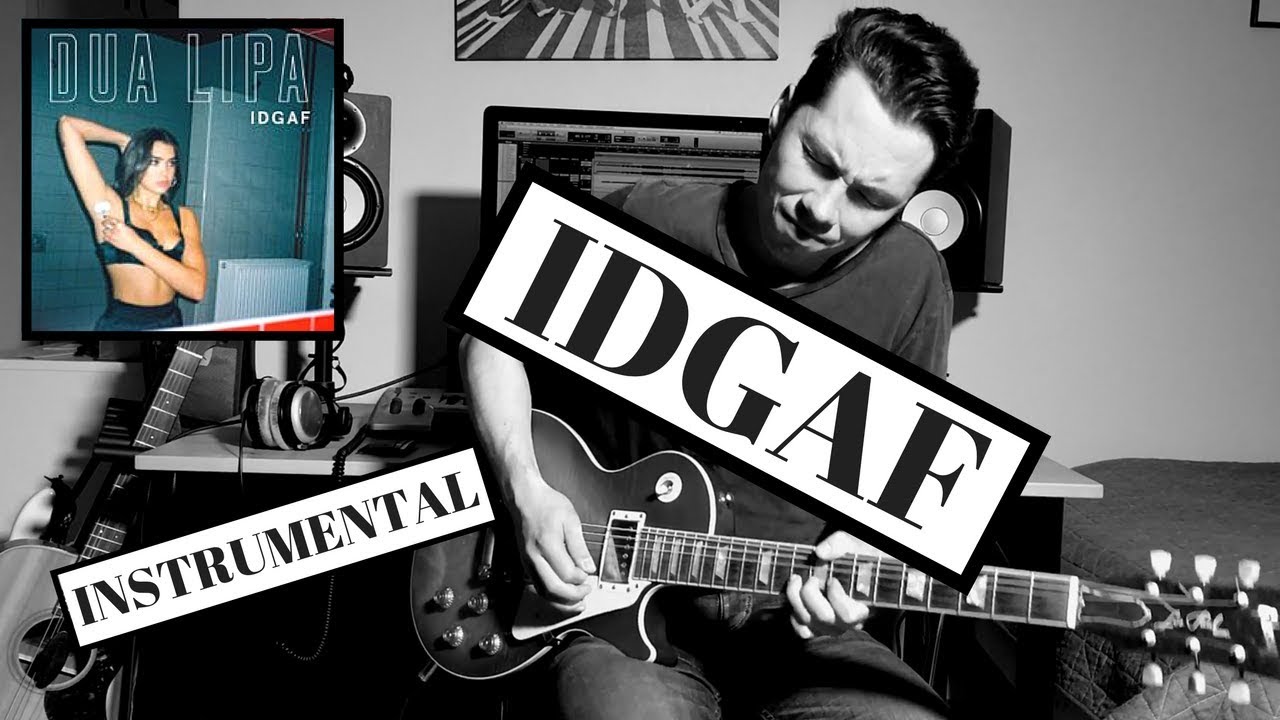 IDGAF - Dua Lipa - Instrumental Guitar Cover - Sebastian Lindqvist