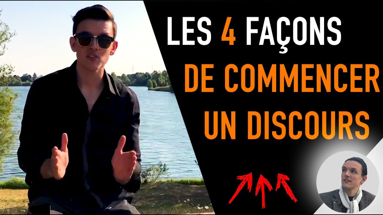 Comment commencer un discours 4 M&eacute;thodes