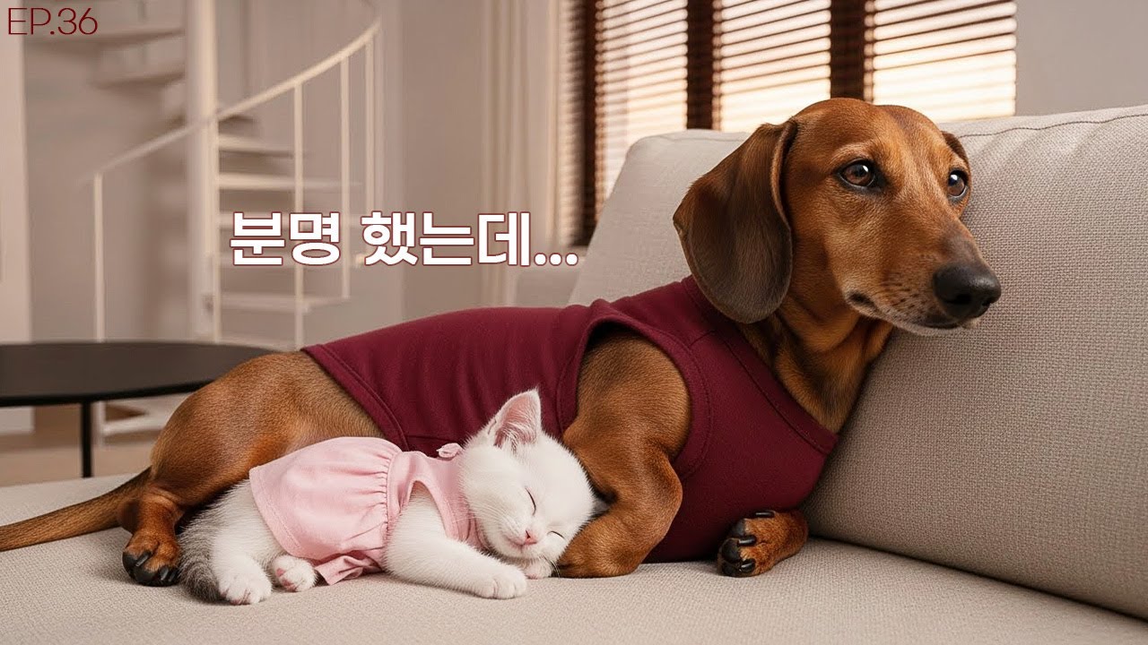 분명 청소했는데 아무것도 안 변했다 | 닥스훈트 세종 EP.36